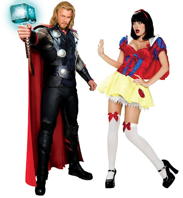 Chris Hemsworth as Thor and a slutty Snow White