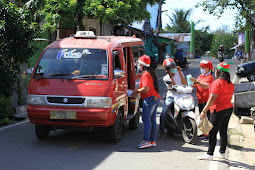 Unit Bahtera Jemaat GPM Saumlaki Bagi 1.000 Masker Natal Gratis 