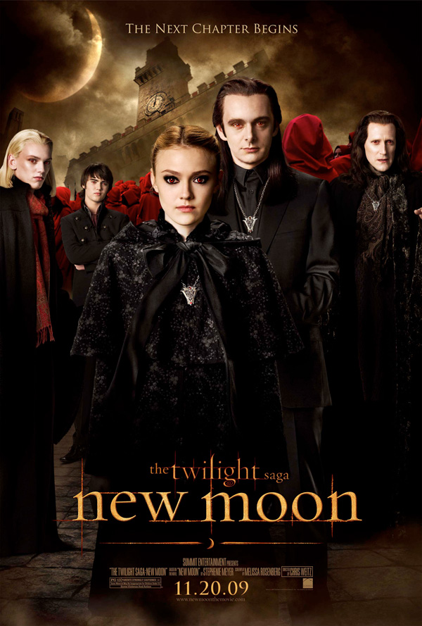 edward cullen new moon poster