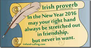 2016 irish proverb