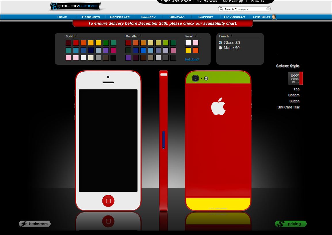 ... iPhone. In markets there are thousands kinds of iphone used for