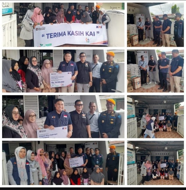 Sinergi Kemanusiaan: PT KAI dan IKW-RI Salurkan Bantuan ke Panti Asuhan di Padang