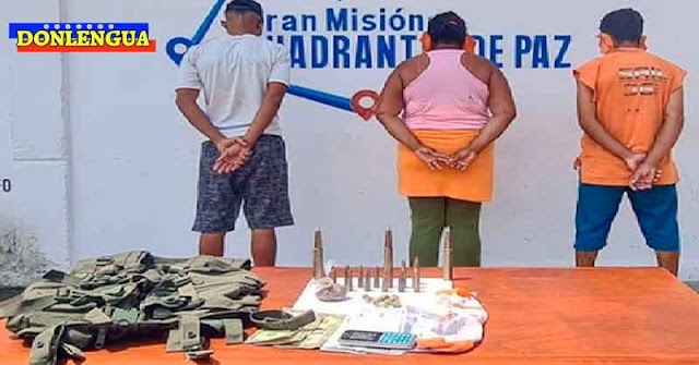 Tres detenidos por transportar municiones de guerra y trajes militares