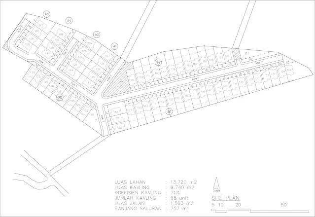 site plan kavlingan