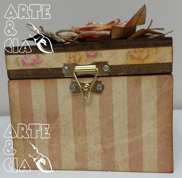 Porta-Batom de MDF com Scrapdecor - Arte & Cia 4