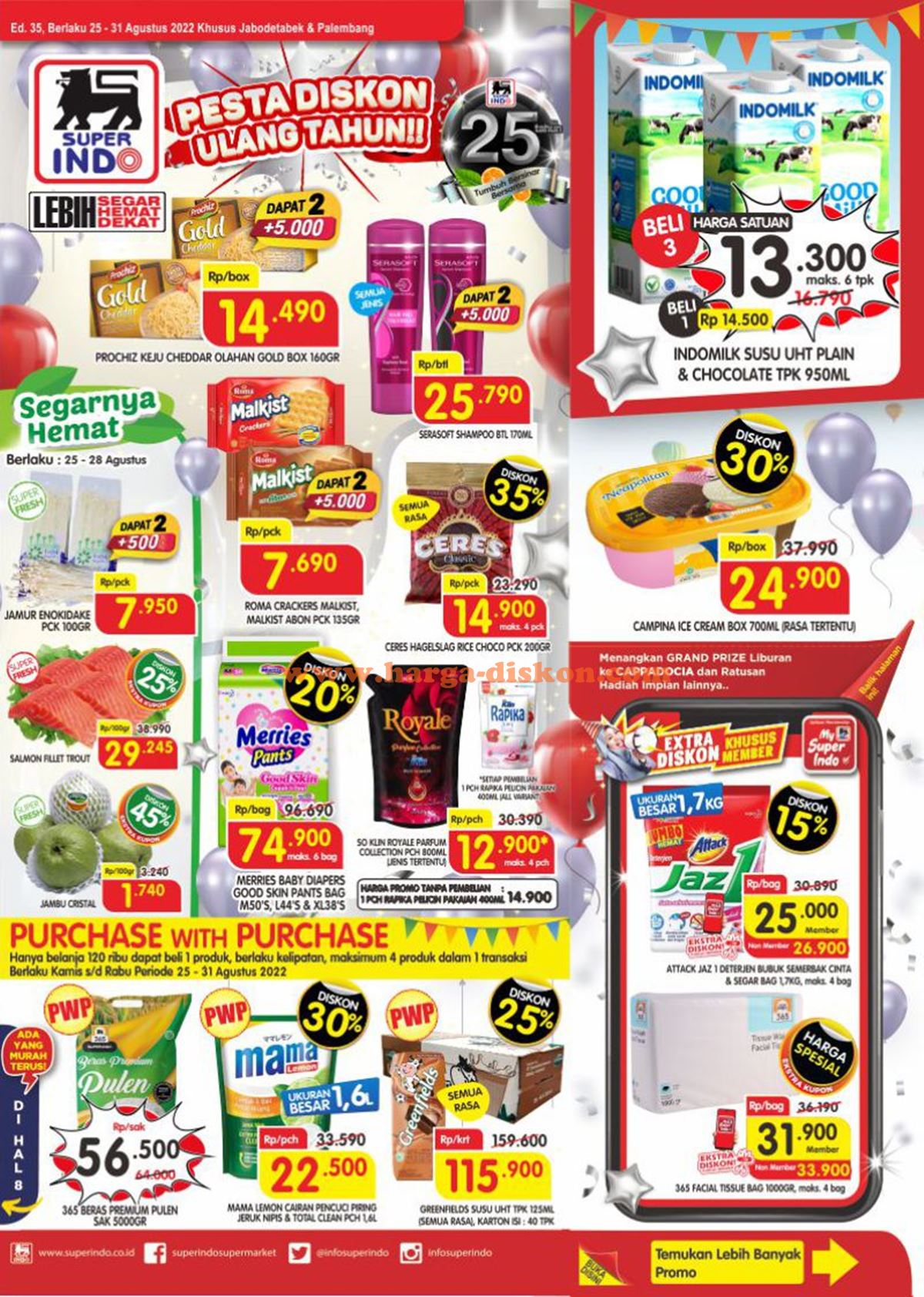 Katalog Superindo Promo Superindo Mingguan 25 - 31 Agustus 2022