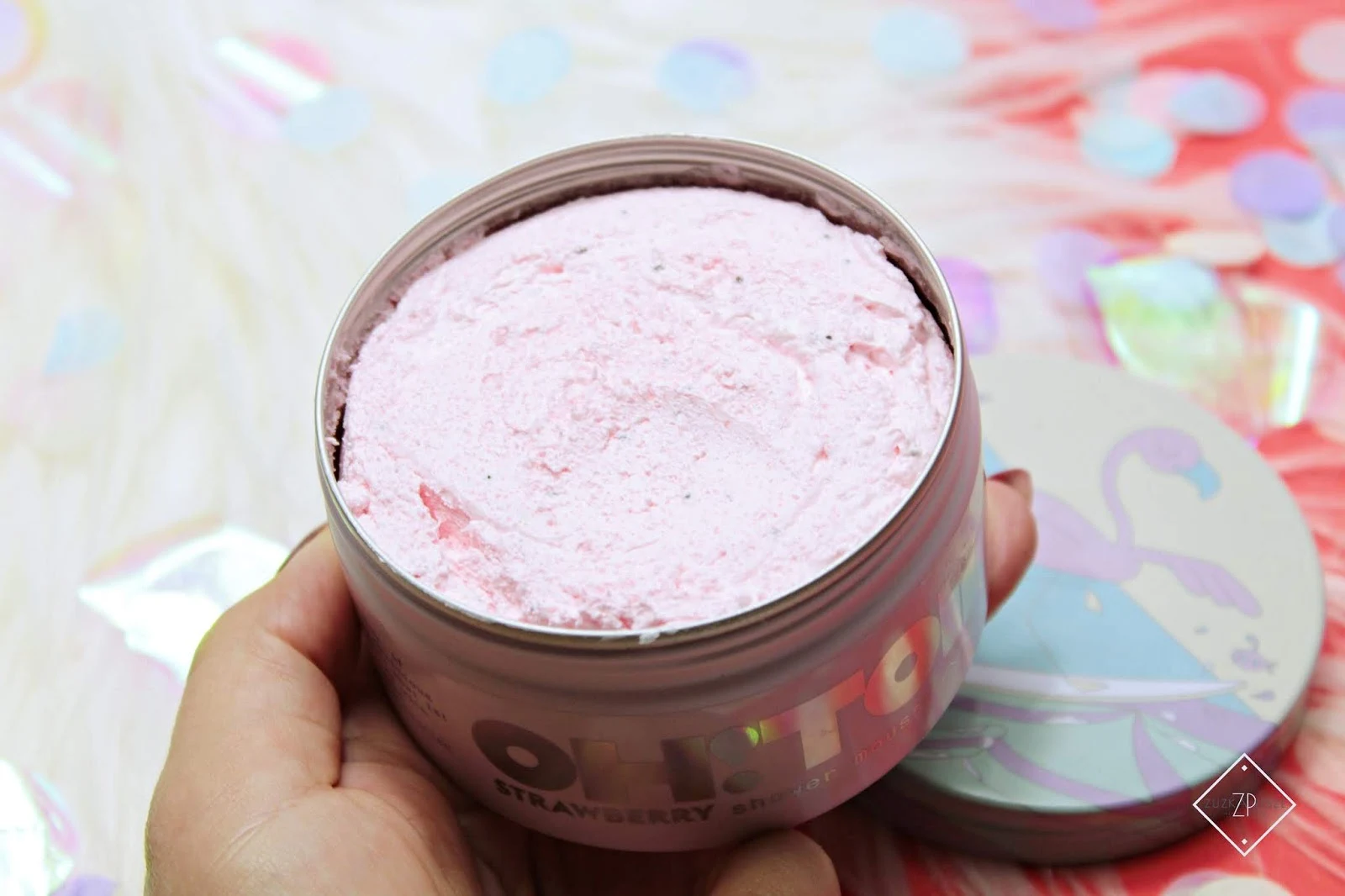 OH!TOMI Strawberry Shower Mousse - pianka do mycia z kolekcji Dreams