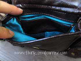 exterior purse pocket