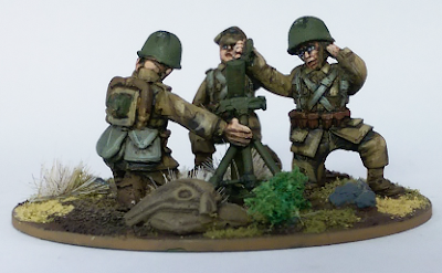 28mm Polish Medium Mortar Team World War Two 2 WW2