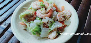 Resep Tumis Sawi Putih Udang Wortel