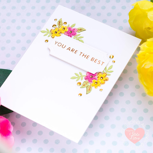 Thank You Glimmer Foiled Cards | Spellbinders May 2020 Glimmer Hot Foil Kit of the Month