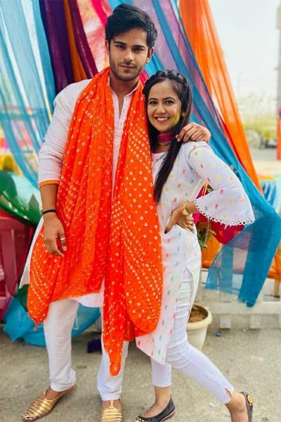 Roopal Tyagi with Jeevansh Chadha