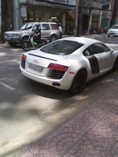 Audi R8 in Ho Chi Minh City - Vietnam