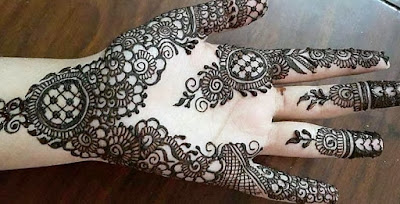 100+ Simple and Easy Mehndi Designs for Front Hand Beginners 2020.