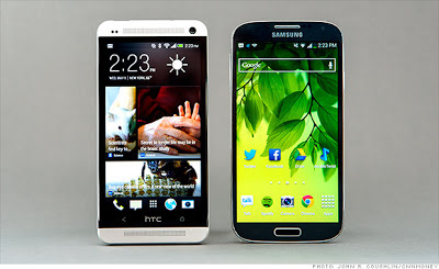 Samsung Galaxy S4 VS HTC One Software