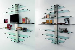 Exquisite Glass Shelves to Make Your Room Look Extremely Elegant