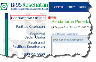 Pendaftaran online BPJS