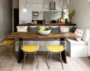 40 desain  dapur ruang  makan jadi satu minimalis sempit