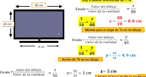 PLANOS Y ESCALAS DE CASA EJERCICIOS RESUELTOS APRENDO EN CASA SECUNDARIA  MATEMATICA SEMANA 14 PRIMER GRADO TV PDF