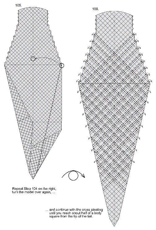 Origami Instructions King Cobra