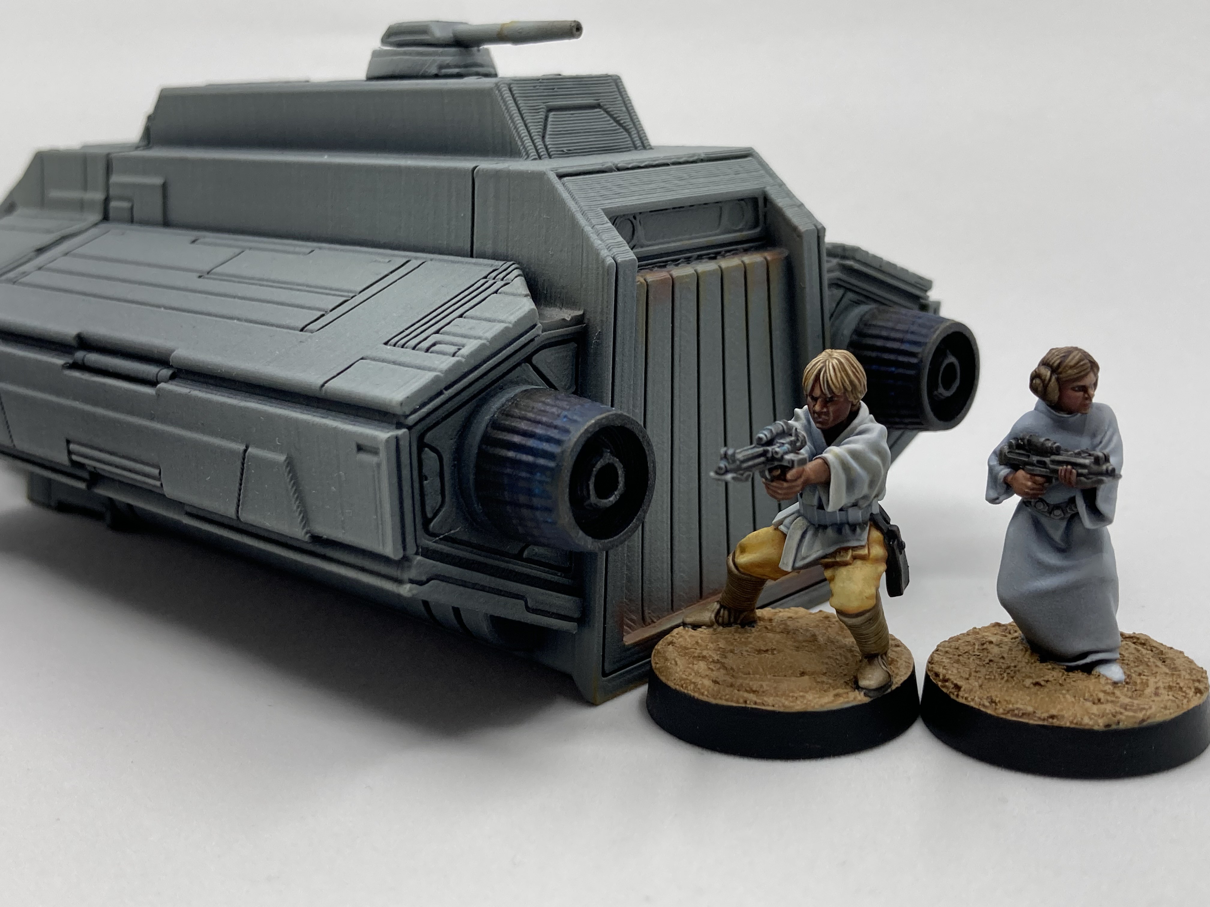 Ghollum Star Wars - Pro Painted - 3D Print