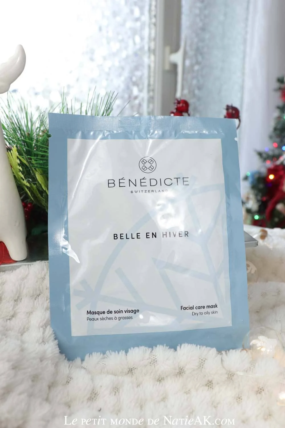 masque visage Belle en hiver Bénédicte cosmetics avis b