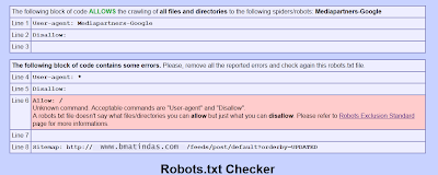 Cara Mengatur Robot.txt di Blog agar Valid