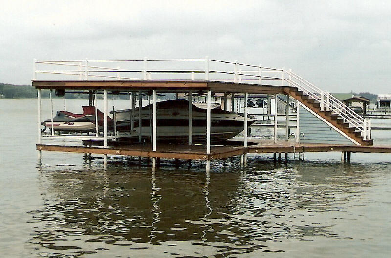 Boat At Dock In The - 28 images - Boat Dock Plans Images 