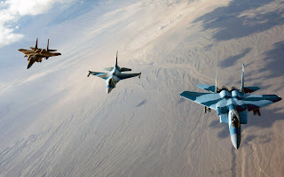 f 15 eagles and f 16 fighting falcon (56)