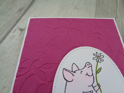 Stampin' Up! UK Independent  Demonstrator Susan Simpson, Craftyduckydoodah!, This Little Piggy, June 2017 Coffee & Cards Project, Supplies available 24/7 from my online store, 