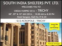 CREDAI FAIRPRO 2016 Trichy Jan 8,9,10 2016 