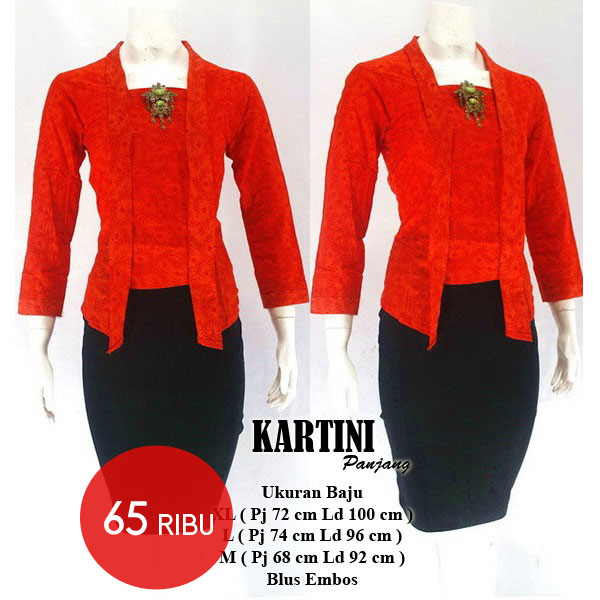 Jual Kebaya Kartini Trend Modern Terbaru Harga Murah 2016