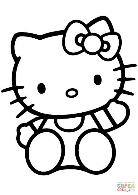 Click The Hello Kitty Coloring Pages To View Printable Version Or Color It  Online Patible With Ipad And Android Tablets
