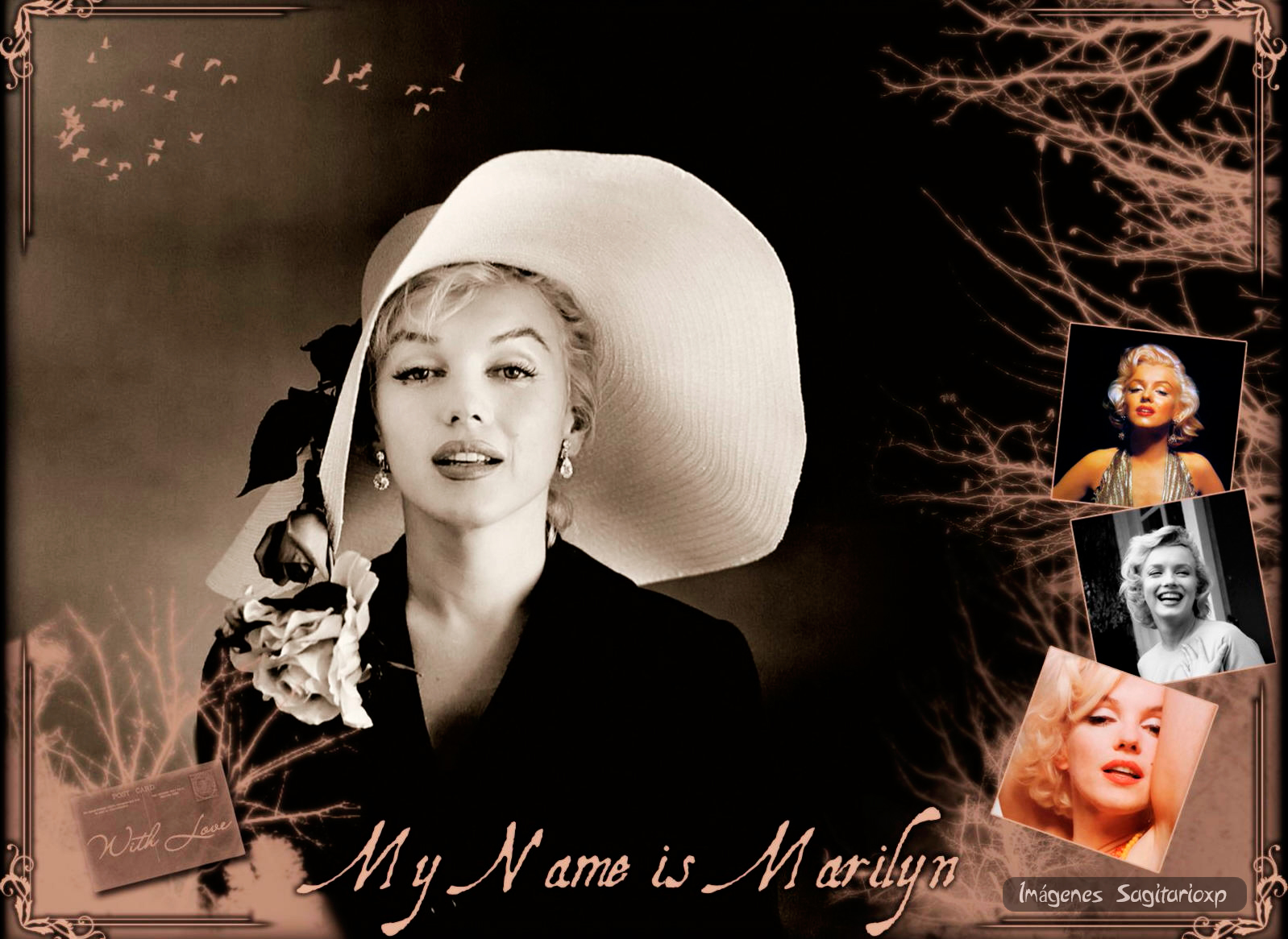 Wallpaper: My name is Marilyn | Collage - Imágenes Para Compartir ...