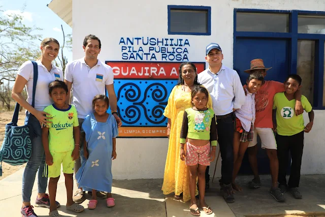 Guajira Azul puso en funcionamiento Pila Pública en Santa Rosa de Manaure