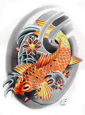 Japanese Tattoo Koi