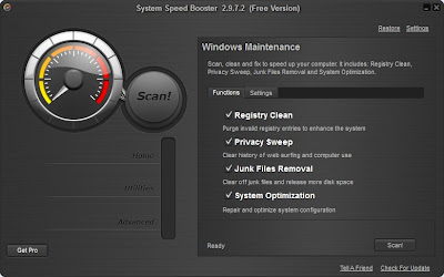 تحميل برنامج System Speed Booster مجانا لتسريع و صيانة الويندوز