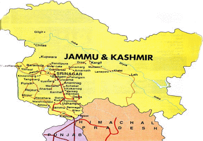 Jammu Kashmir Map