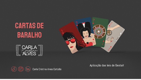  Princípios de Gestalt aplicados às Cartas de Baralho