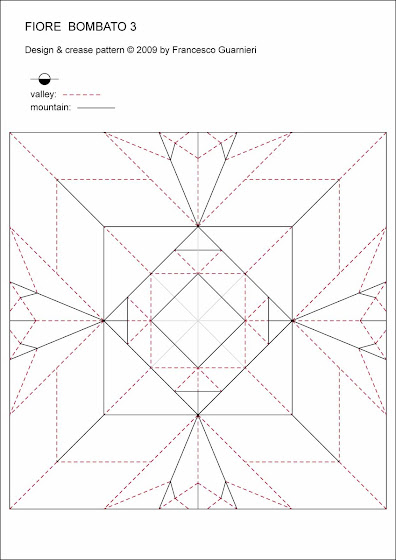 Origami CP Fiore bombato 3 - Curved flower 3, Francesco Guarnieri