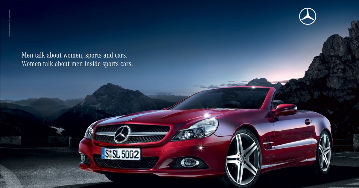 2009 Mercedes-Benz SL Advert For The Insecure