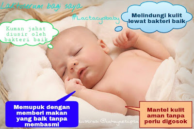 Tips Memandikan Bayi sendiri dengan Lactacyd Baby