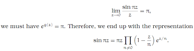 Complex Analysis: #25 Some Infinite Products equation pic 6