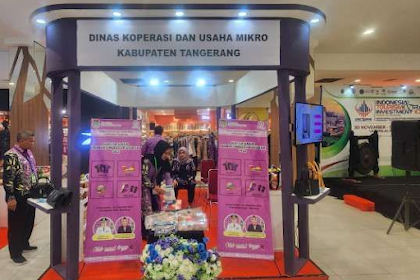 Kreativitas UMKM Kabupaten Tangerang Berkilau di ITT Expo 2023