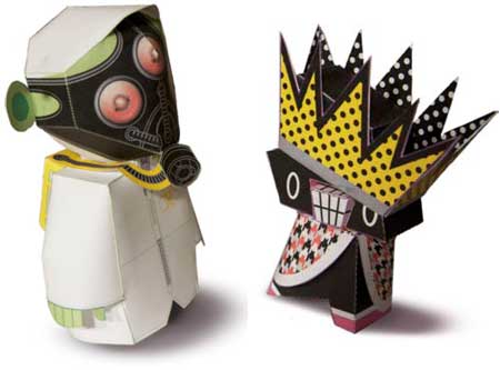 Quarantine Paper Toy