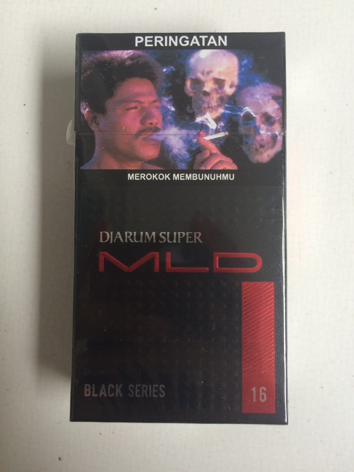 Djarum Super MLD Mild Black Series SKM berkadar Tar  FF 