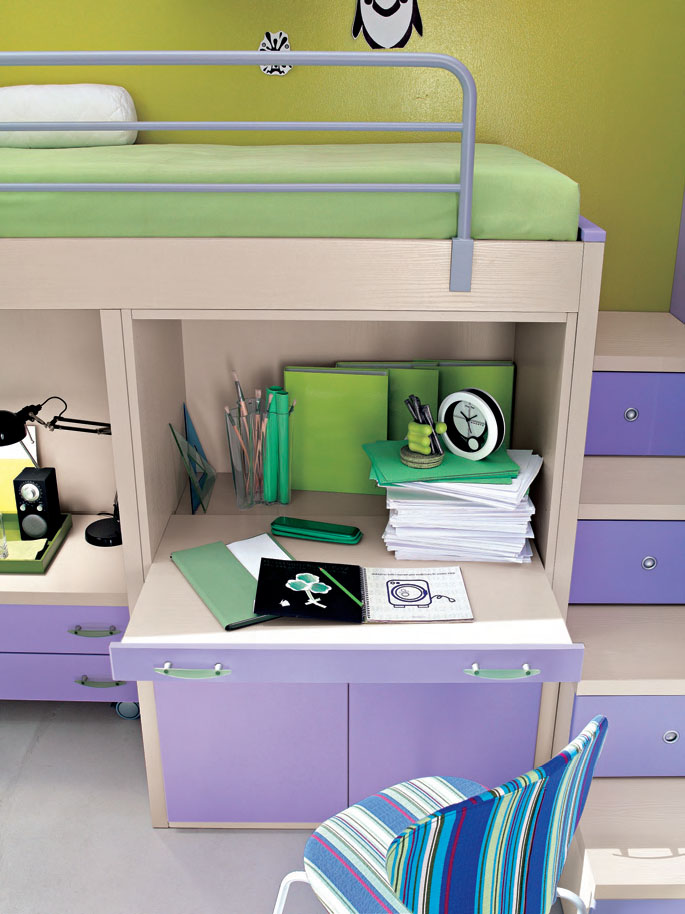 Desk Bunk Bed, Image