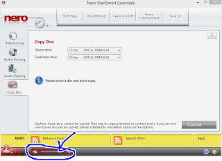cara burning windows xp