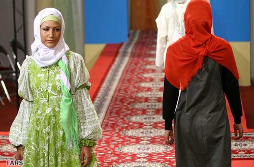 Fashion show in Iran