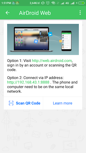 Apliasi AirDroid Memudahkan Transfer File Android Tanpa Menggunakan Kabel USB